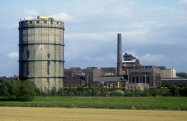 Gasometer und Stahlwerk