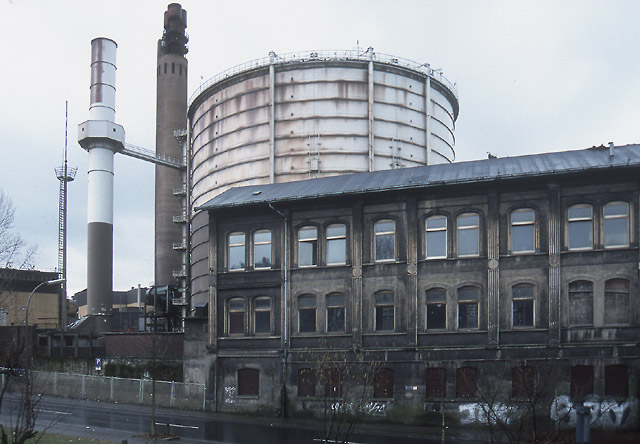 Fackel und Gasometer Phönix-Ost