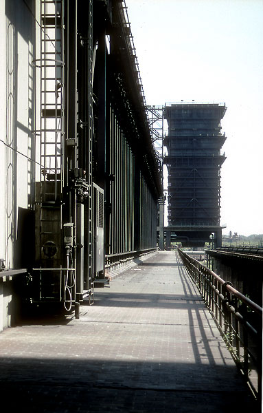 Ofentüren Koksseite und Löschturm